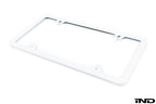 iND painted license plate frame - iND Distribution