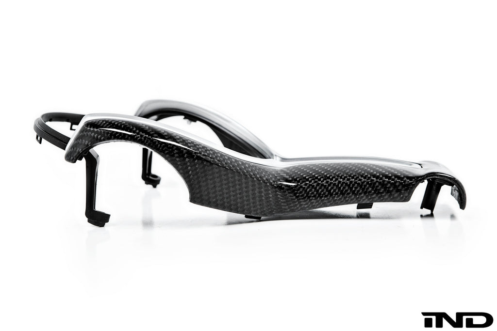 BMW m Performance gloss carbon steering wheel trim - iND Distribution