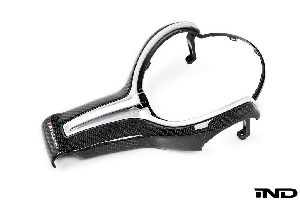 BMW m Performance gloss carbon steering wheel trim - iND Distribution