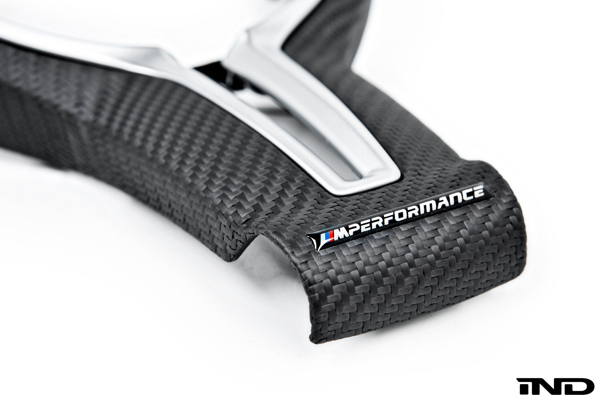 BMW m Performance matte carbon steering wheel trim - iND Distribution