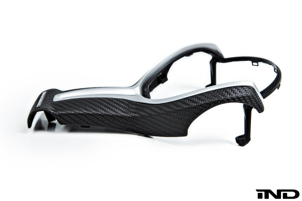 BMW m Performance matte carbon steering wheel trim - iND Distribution