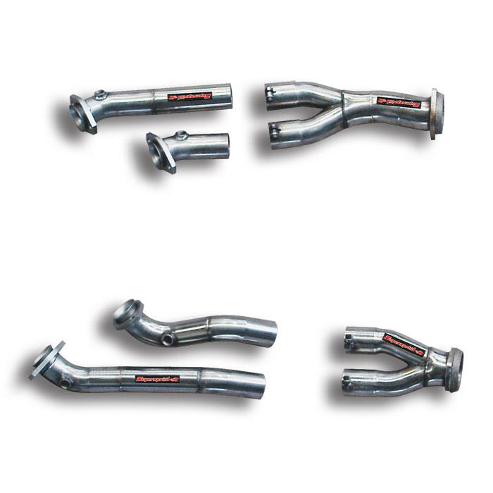 Supersprint VW TOUAREG 7L (2003 -> 2010) Connecting "Y-Pipe" Right - Left(For Oem Manifolds)