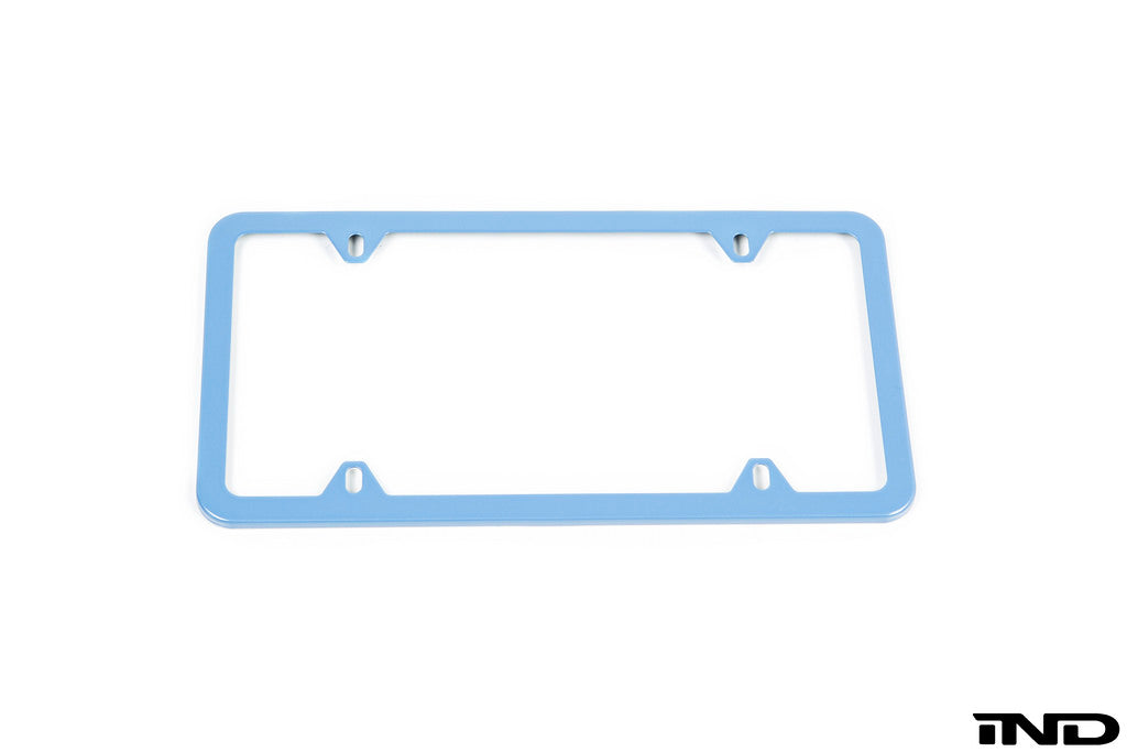 iND painted license plate frame - iND Distribution