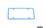 iND painted license plate frame - iND Distribution