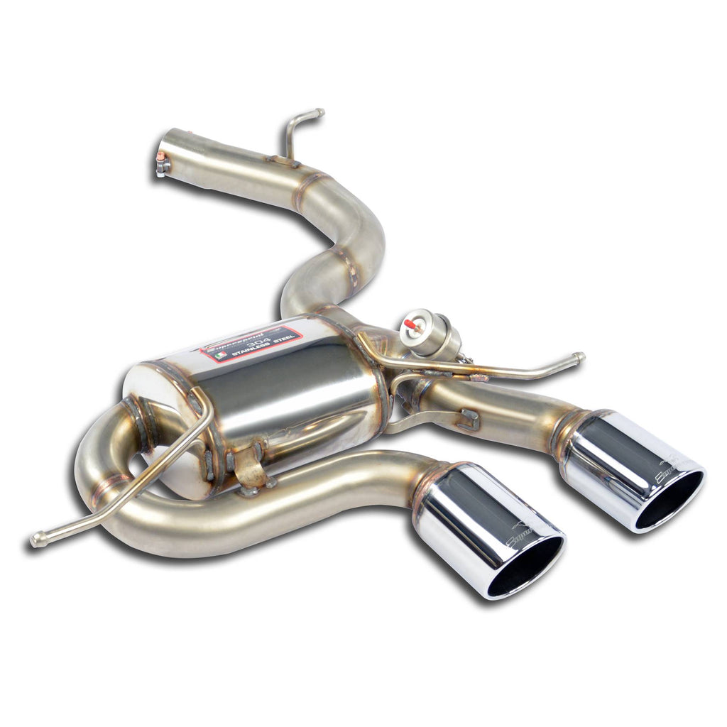 Supersprint VW GOLF V R32 Rear Exhaust Oo100 With Valve