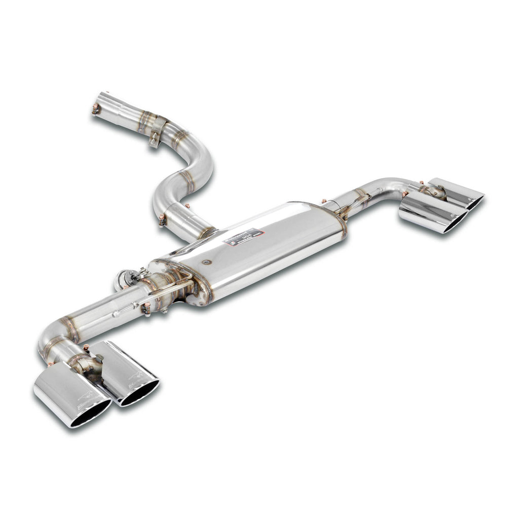 Supersprint AUDI TTS 8J QUATTRO 2008 ->2014 Rear Exhaust Right - Left With Valve, 4 Endpipes 100X75