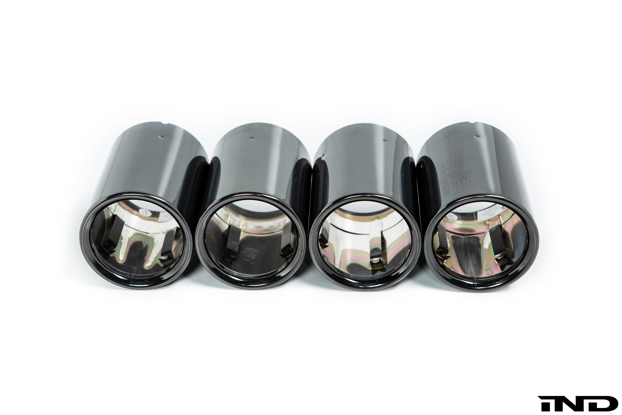 BMW m Performance f87 m2 black chrome exhaust tip set - iND Distribution