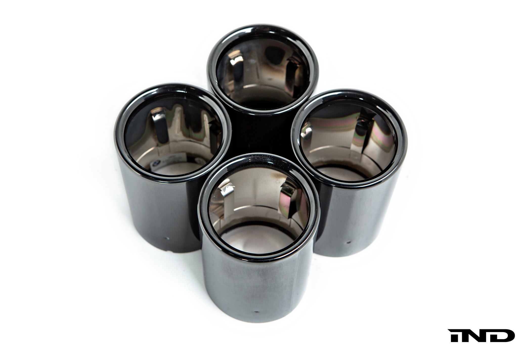 BMW m Performance f87 m2 black chrome exhaust tip set - iND Distribution