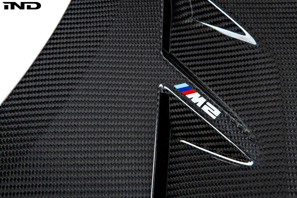 BMW m Performance f87 m2 carbon fender set - iND Distribution
