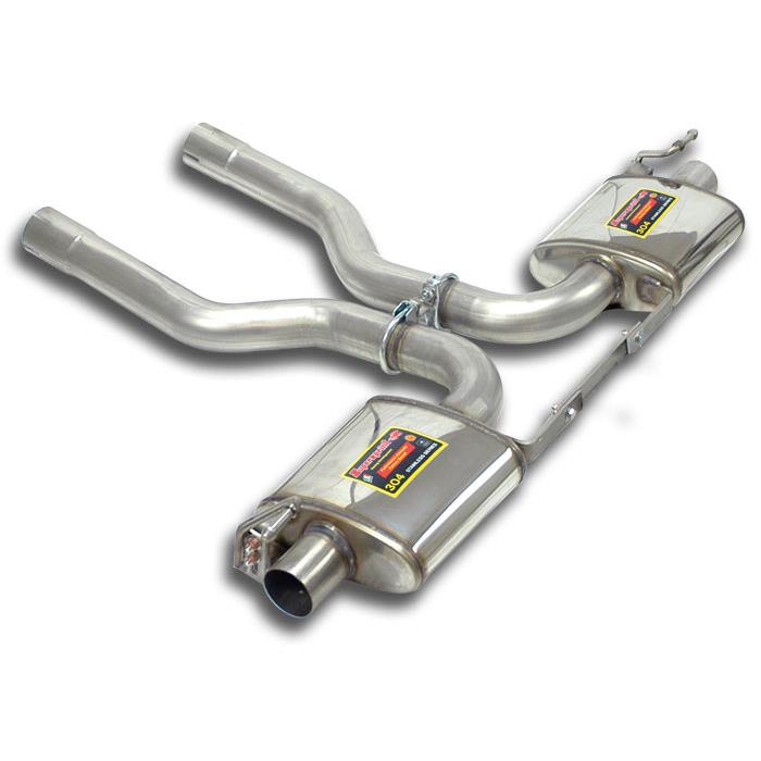 Supersprint PORSCHE CAYENNE (958 Series) Rear Exhaust Right - Left "Racing"