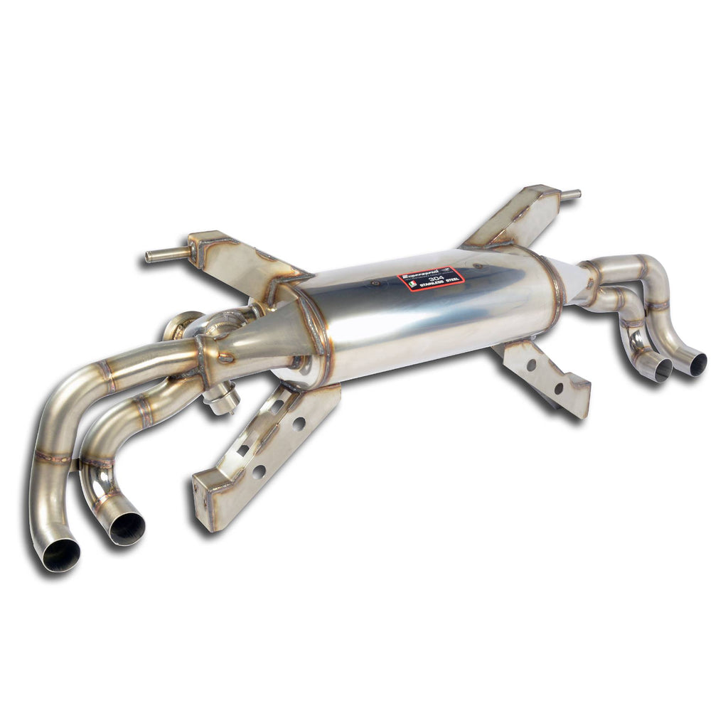 Supersprint LAMBORGHINI GALLARDO LP (2008 -> 2014) Rear Exhaust Right - Left With Valves-13,0 Kg