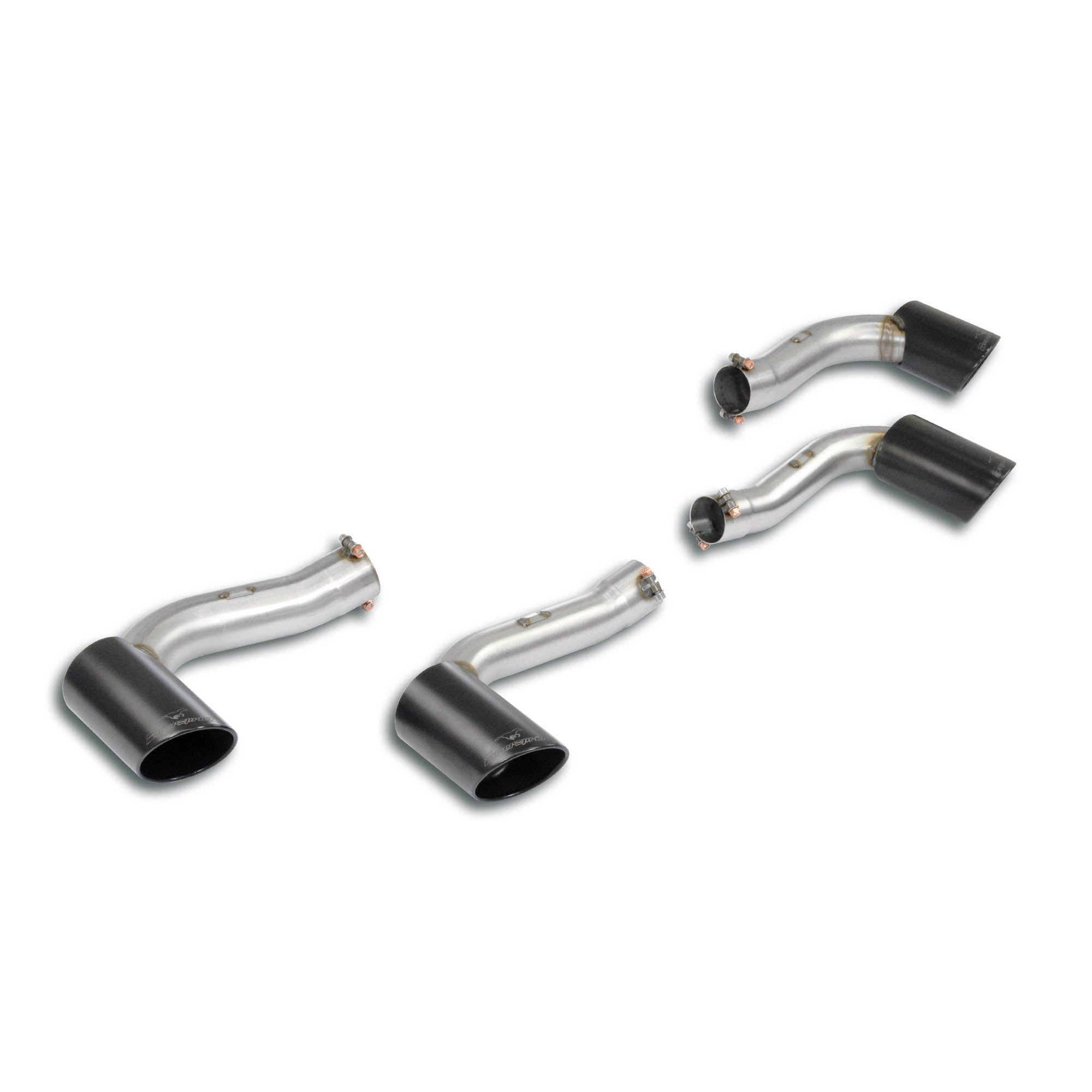 Supersprint Lamborghini Urus Endpipe Kit - Gun Metal Grey