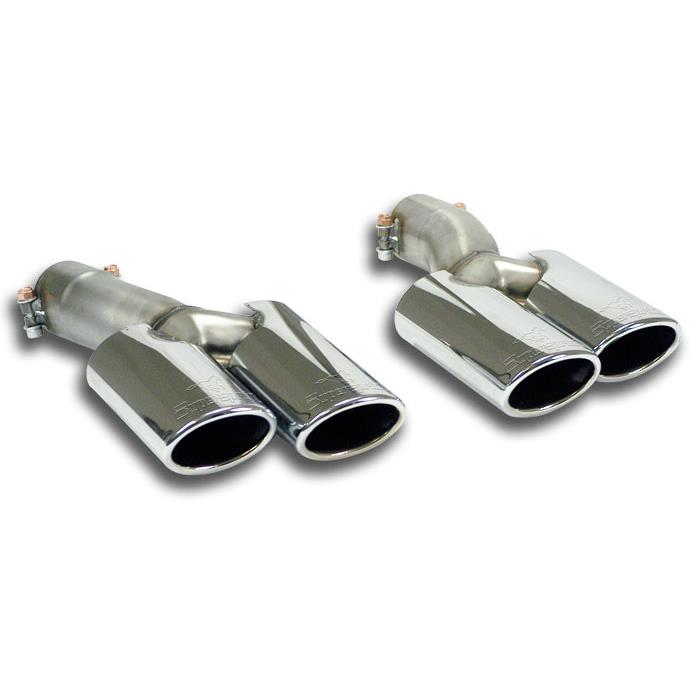 Supersprint MERCEDES C218 CLS Endpipe Kit Right - Left 90X70