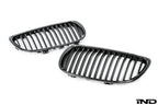 iND e9x m3 carbon fiber front grille set - iND Distribution