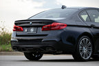 BMW m Performance g30 5 series msport carbon fiber rear diffuser - iND Distribution