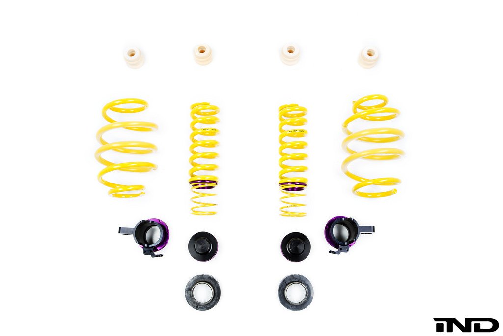 KW Suspension height adjustable spring kit porsche 911 type 991 turbo turbo s with pdcc - iND Distribution