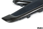 iND f86 x6m carbon fiber side grille set - iND Distribution