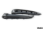 iND f86 x6m carbon fiber side grille set - iND Distribution
