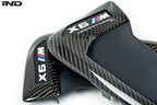 iND f86 x6m carbon fiber side grille set - iND Distribution