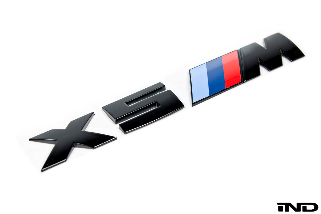 iND f85 x5m painted trunk emblem - iND Distribution