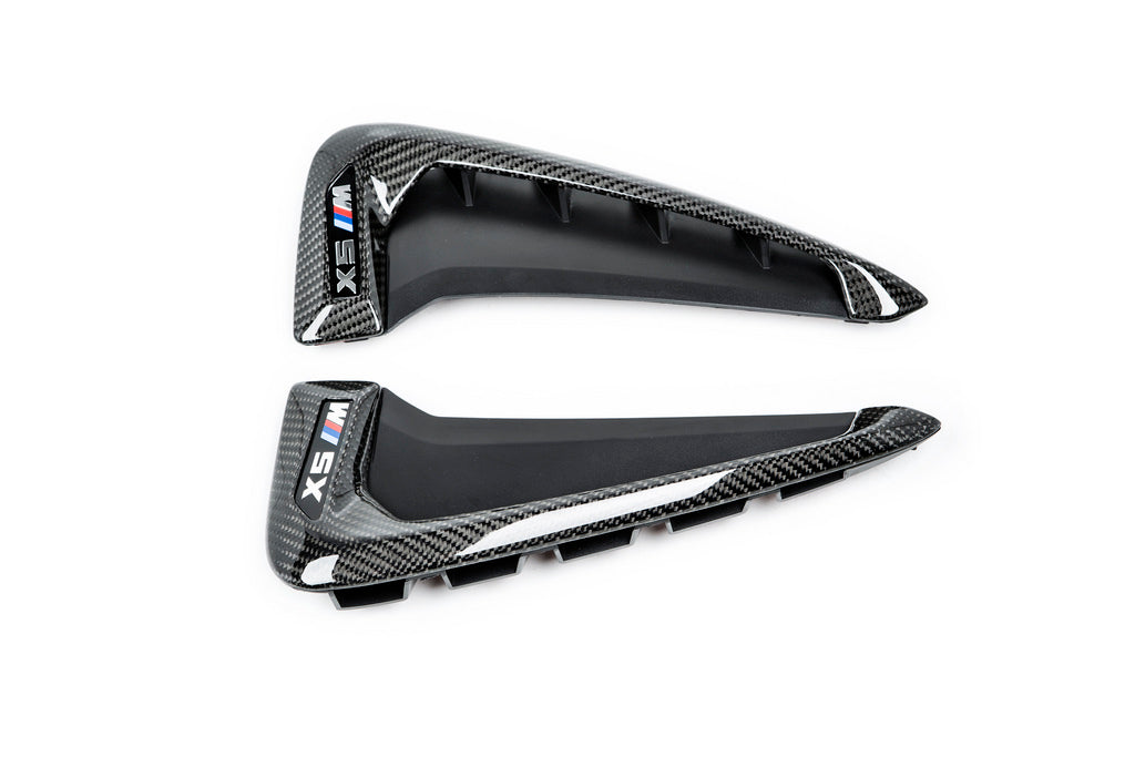 iND f85 x5m carbon fiber side grille set - iND Distribution