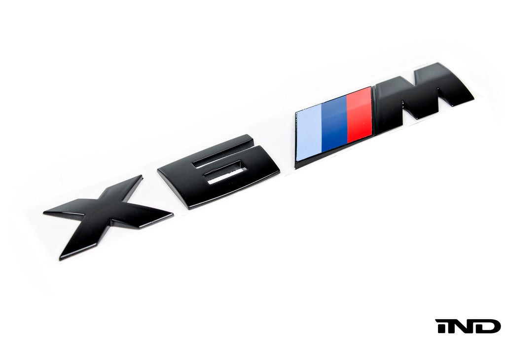 iND f86 x6m painted trunk emblem - iND Distribution