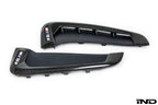 iND f86 x6m carbon fiber side grille set - iND Distribution