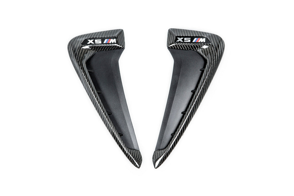 iND f85 x5m carbon fiber side grille set - iND Distribution