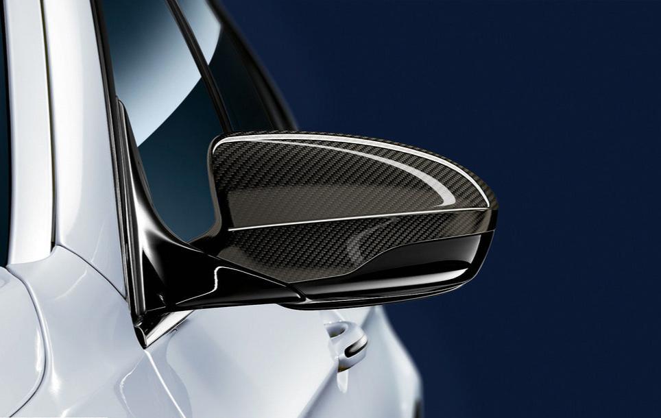 BMW m Performance carbon fiber mirror caps - iND Distribution