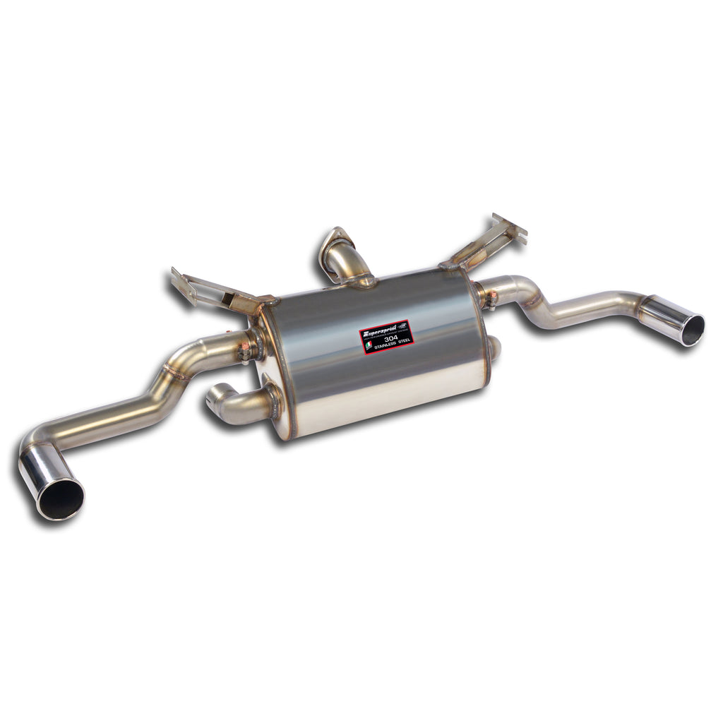 Supersprint FERRARI F355 Rear Exhaust Right O70 - Left O70 Sport/Racing for 360 Rear Bumper