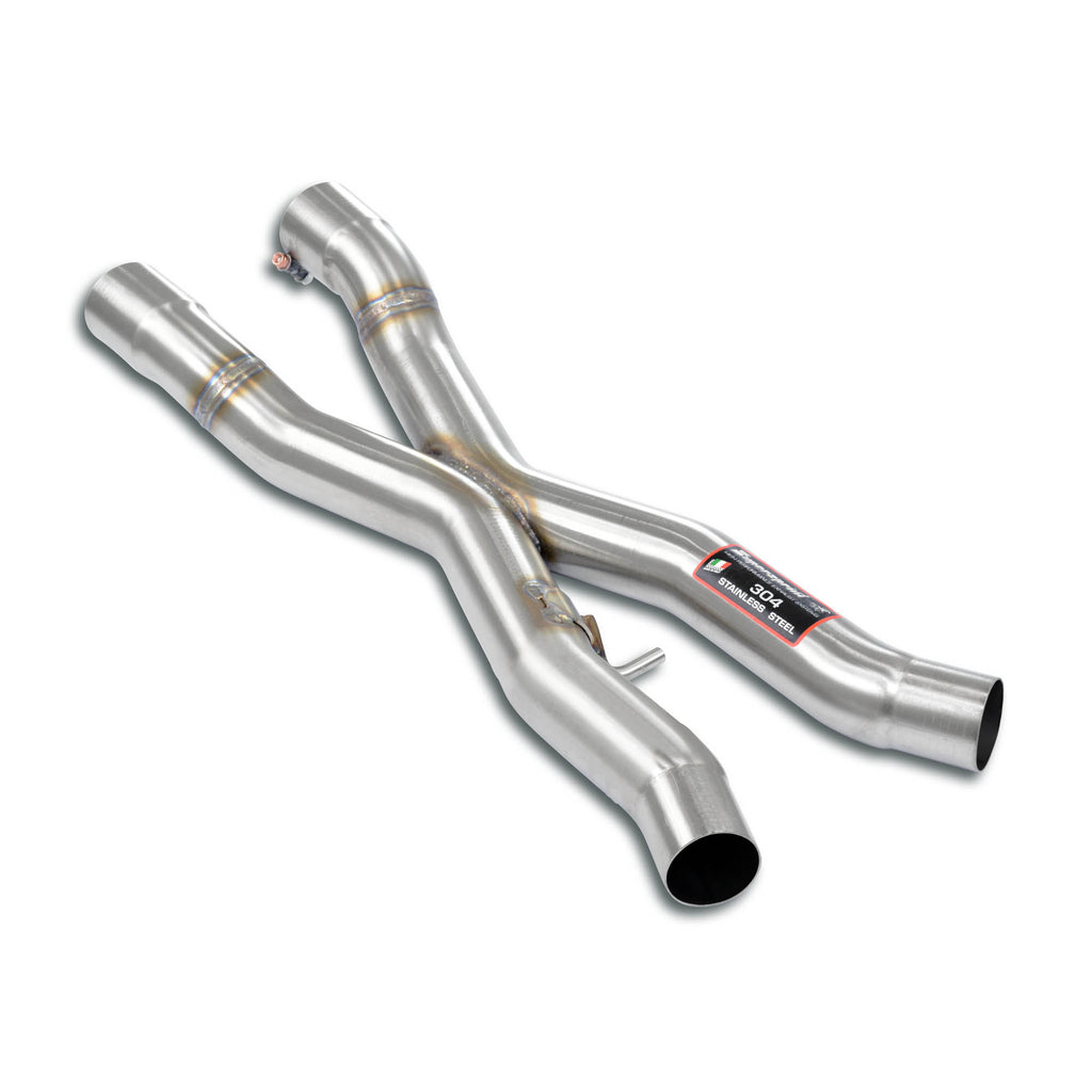 Supersprint FERRARI 599 Centre Pipes Kit Right - Left "X - Pipe"