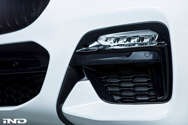 iND g0x x3 x4 m40i painted front boomerang trim set - iND Distribution