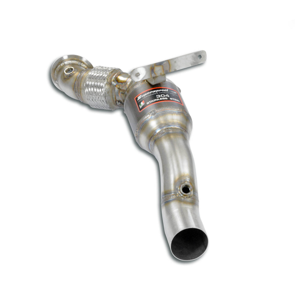 Supersprint FERRARI 488 Downpipe Left + Metallic Catalytic Converter