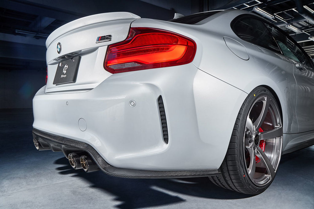 3d design f87 m2 carbon rear diffuser type 2 - iND Distribution