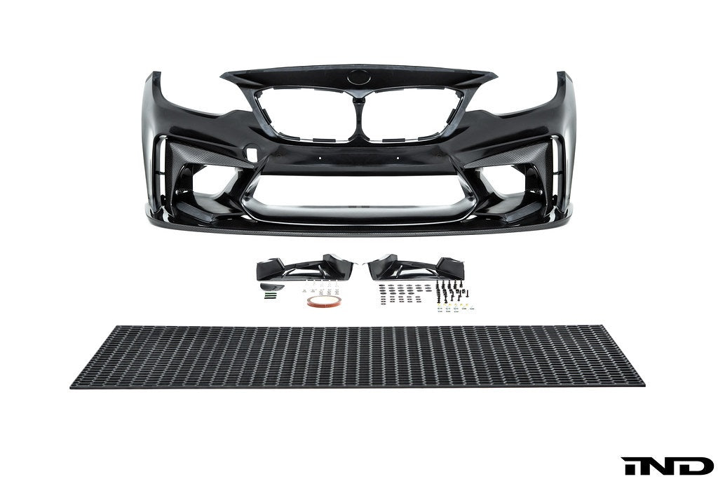 3D Design F87 M2 (N55) Carbon Front Bumper