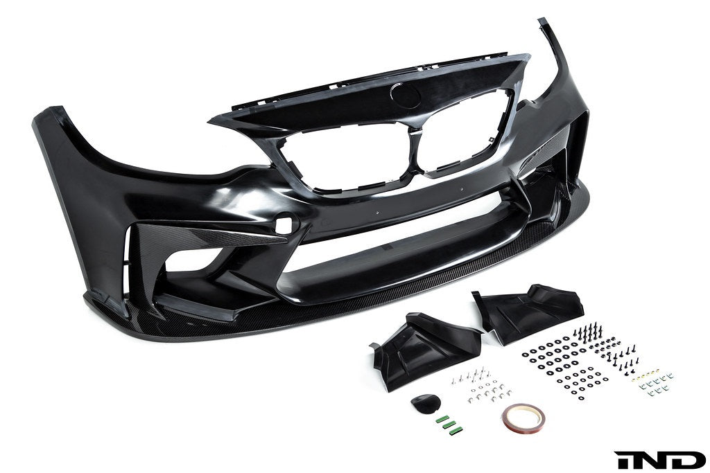3D Design F87 M2 (N55) Carbon Front Bumper