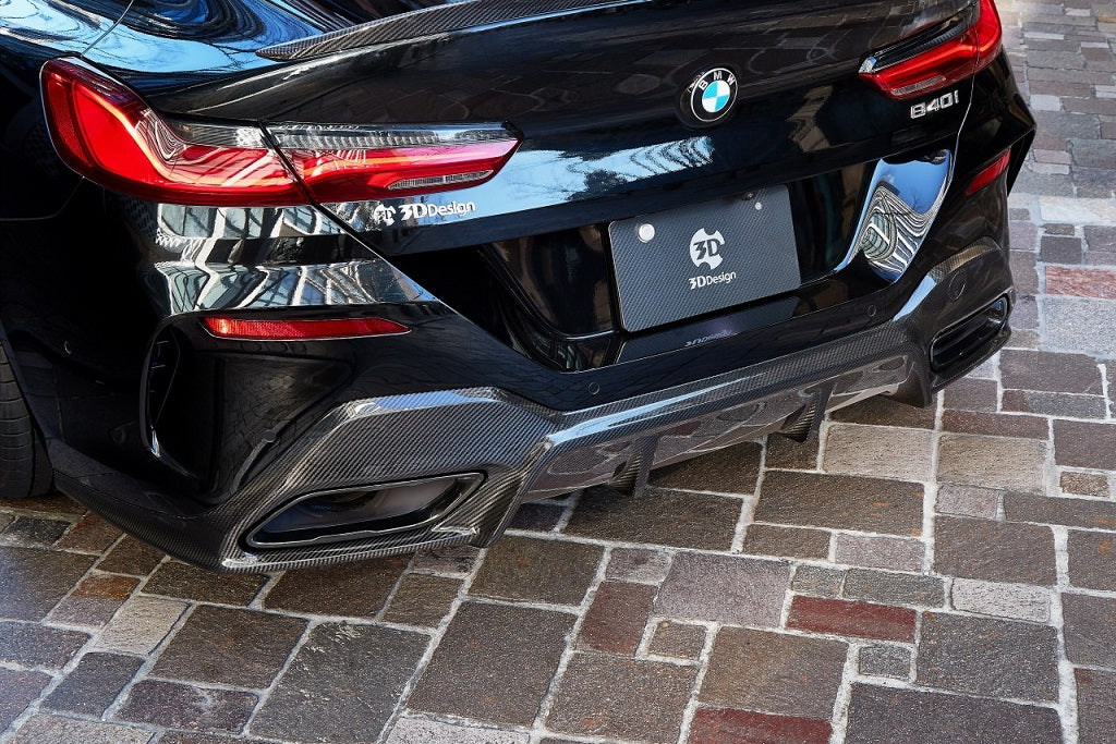 3D Design G16 8-Series Gran Coupe Carbon Rear Diffuser