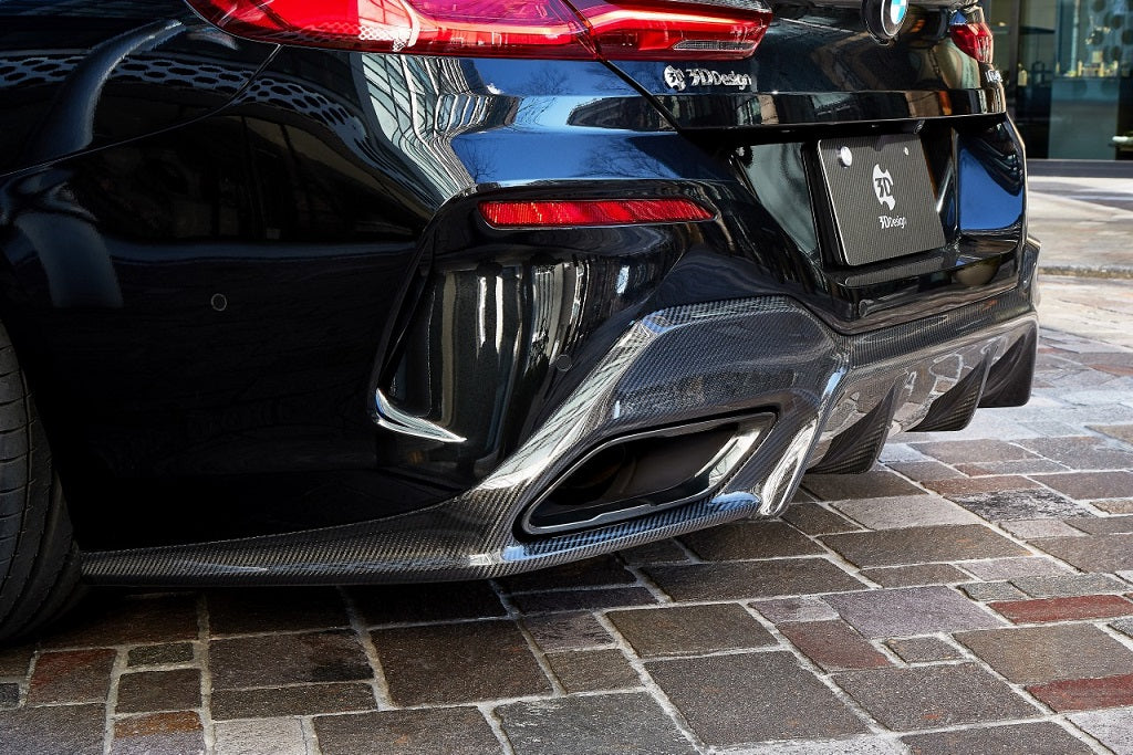 3D Design G16 8-Series Gran Coupe Carbon Rear Diffuser