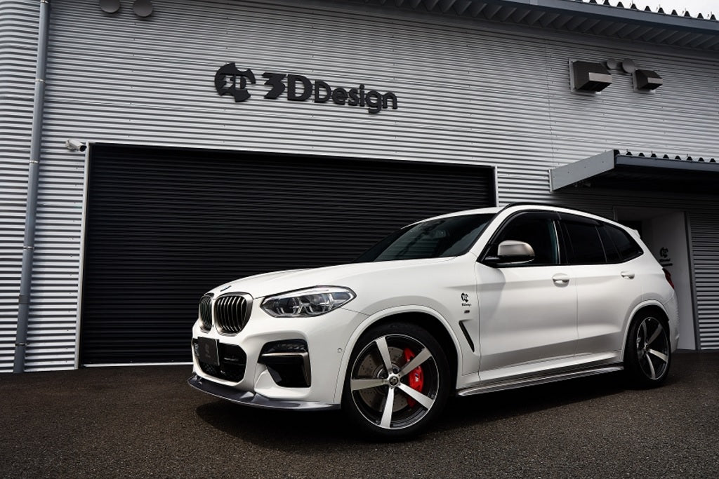 3D Design G01 X3 / G02 X4 Carbon Side Skirts