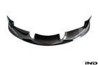 Top view of 3D Design A90 Supra Carbon Front Lip