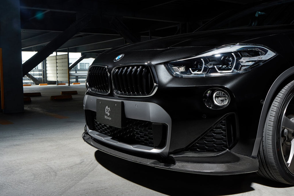 3d design f39 x2 m sport carbon front lip - iND Distribution