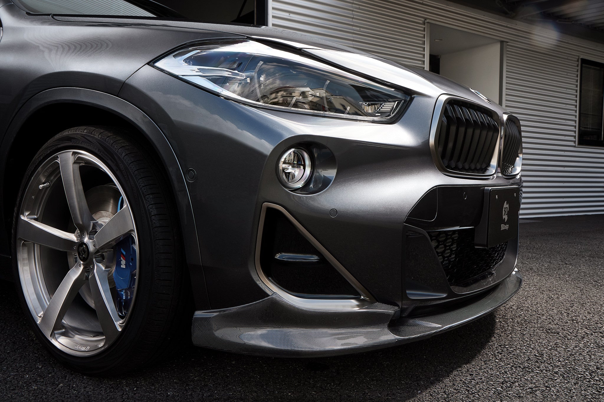 3d design f39 x2 m35i carbon front lip - iND Distribution
