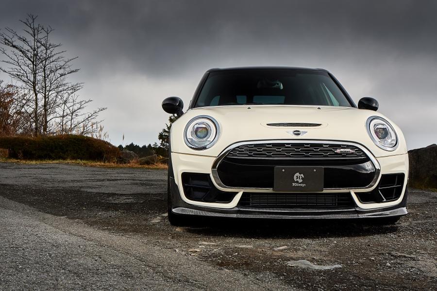 3d design f54 mini cooper clubman jcw carbon front lip - iND Distribution