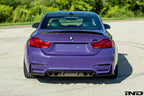 3d design f82 m4 dry carbon fiber trunk spoiler - iND Distribution