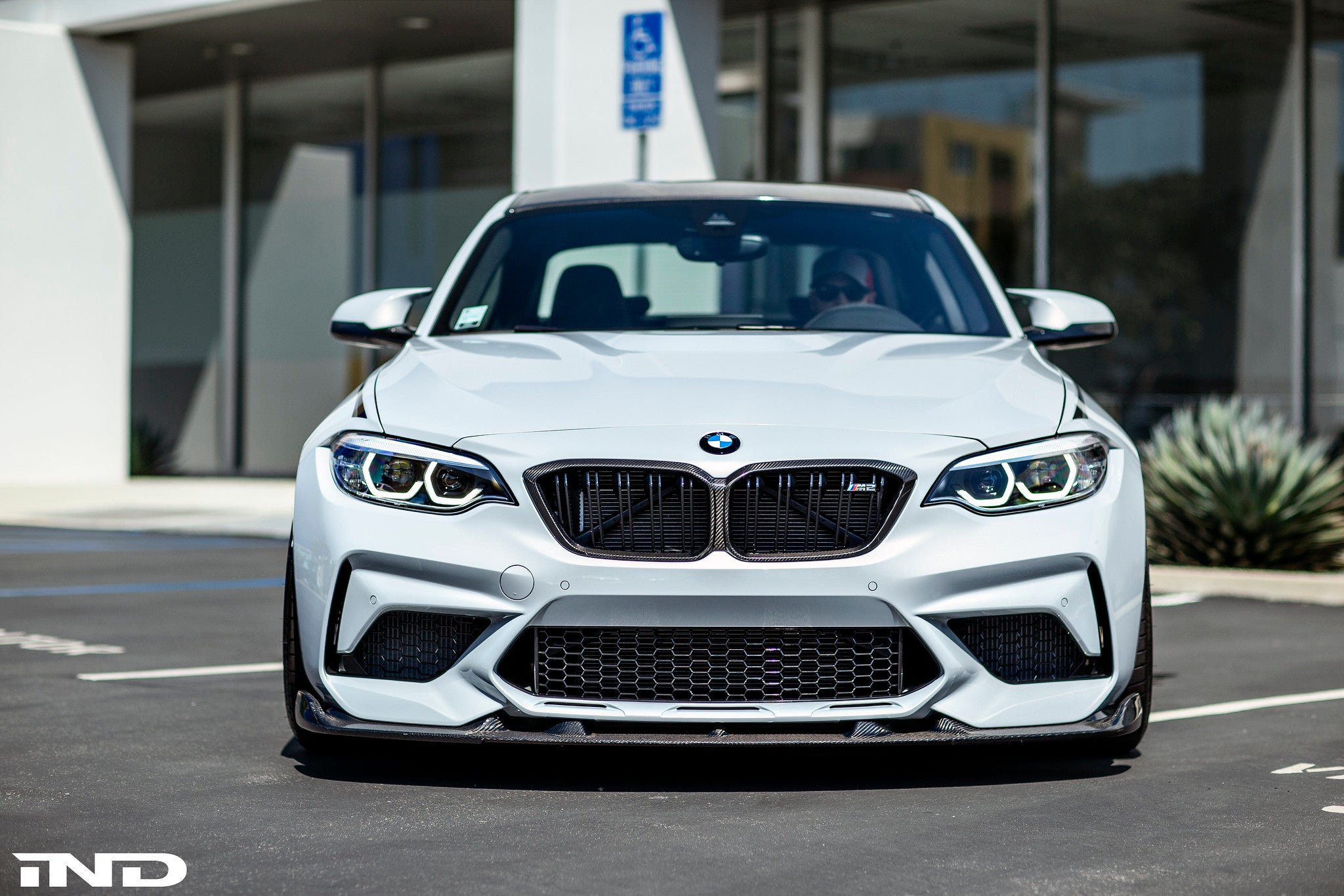 3d design f87 m2 competition carbon front lip - iND Distribution