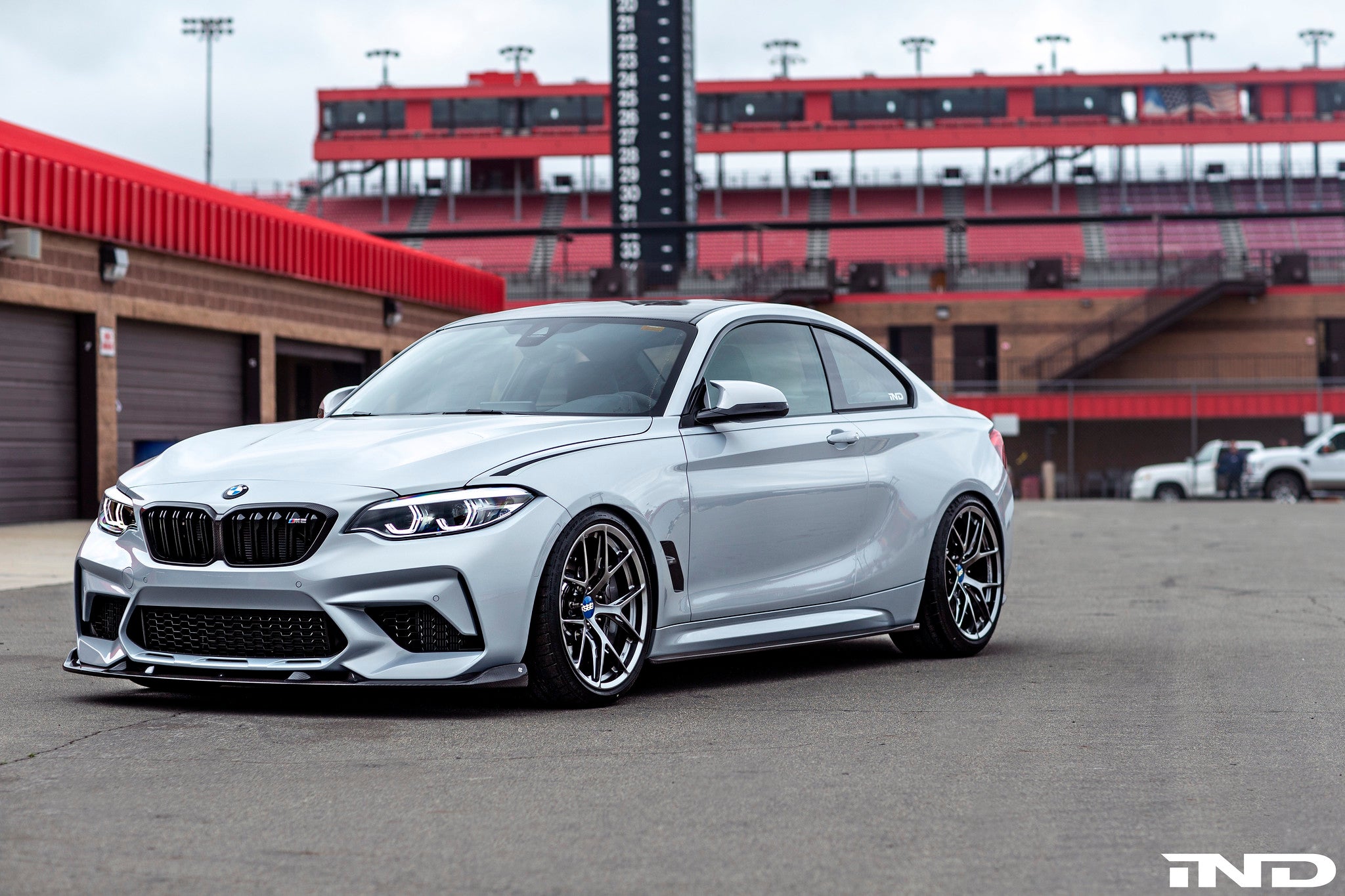 3d design f87 m2 competition carbon front lip - iND Distribution