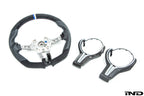 3d design f8x m2 m3 m4 alcantara leather steering wheel - iND Distribution