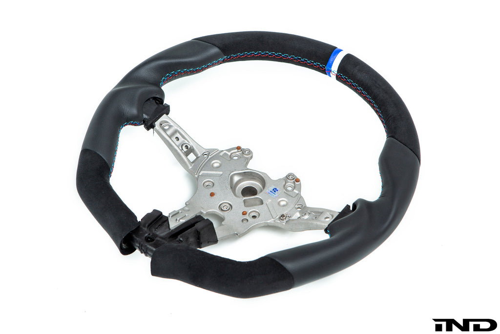3d design f8x m2 m3 m4 alcantara leather steering wheel - iND Distribution