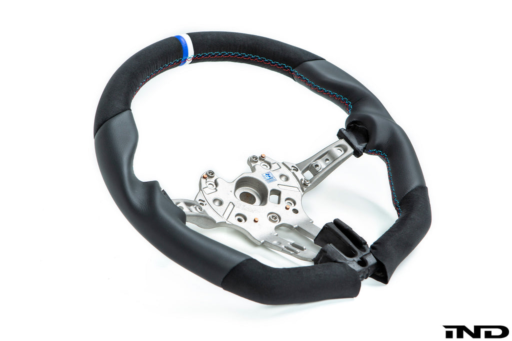 3d design f8x m2 m3 m4 alcantara leather steering wheel - iND Distribution