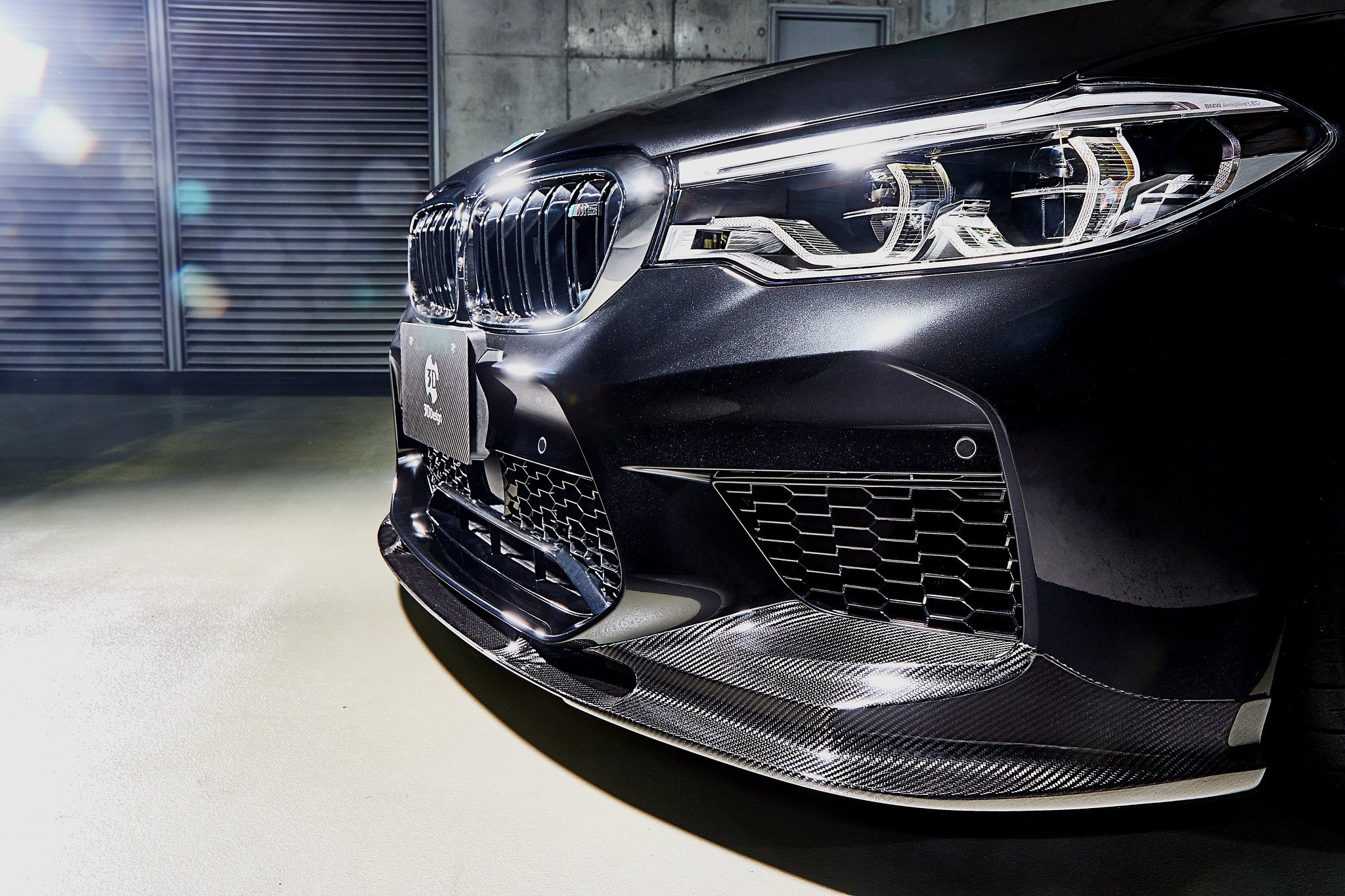 3d design f90 m5 carbon front lip 1 - iND Distribution